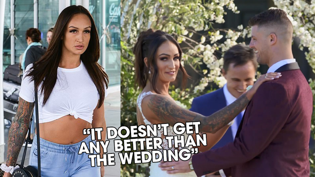 Article heading image for  “It Doesn't Get Any Better Than The Wedding” – Hayley Confirms Things Are Off With Partner David On Married At First Sight