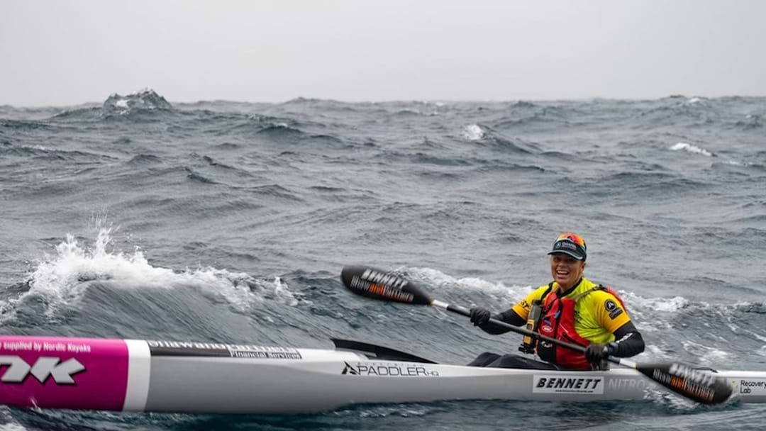 Article heading image for Former Iron Woman's Frightening Encounter During Record-Breaking Paddle