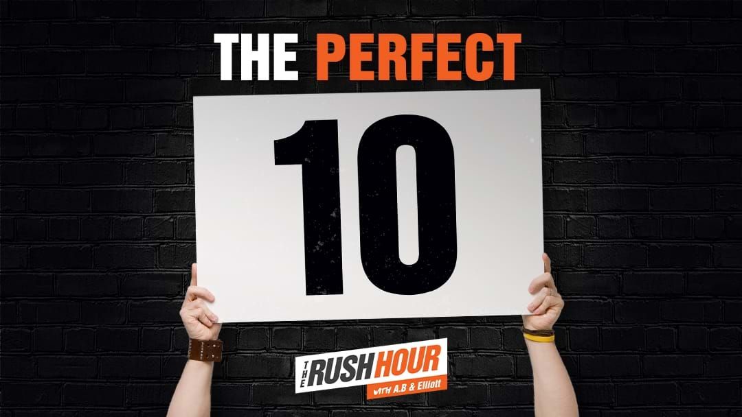  Competition heading image for Triple M's Rush Hour with AB & Elliott - The Perfect 10