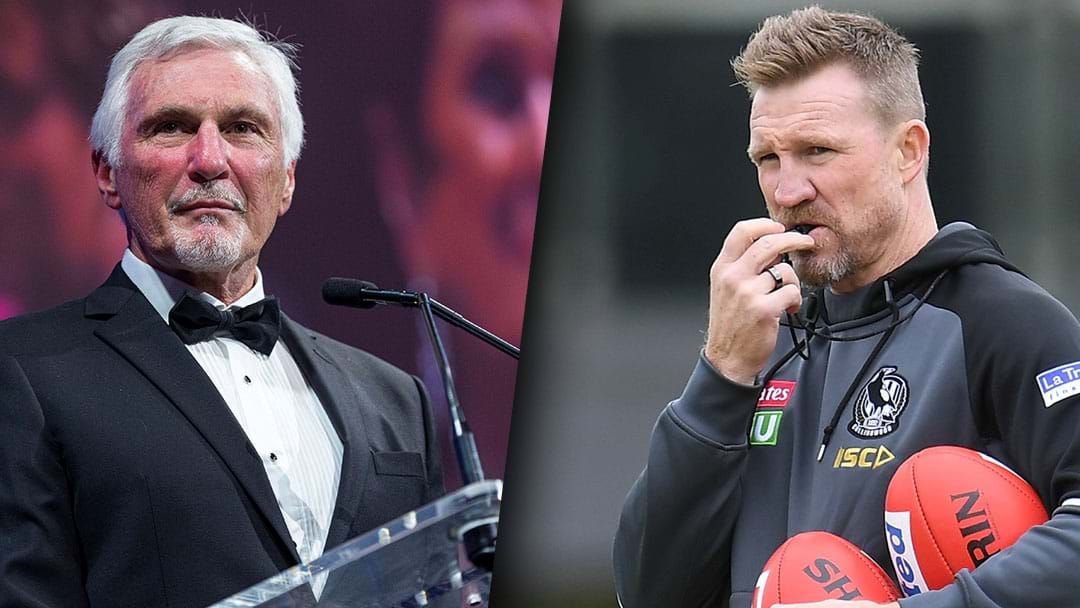 Article heading image for Mick Malthouse Says He Doesn’t View Nathan Buckley As An Enemy