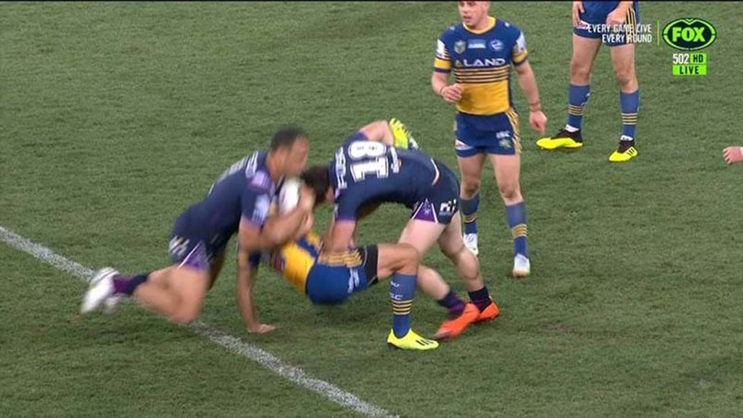 Article heading image for Will Chambers Could Potentially Miss Rest of Season After Ugly Crusher Tackle