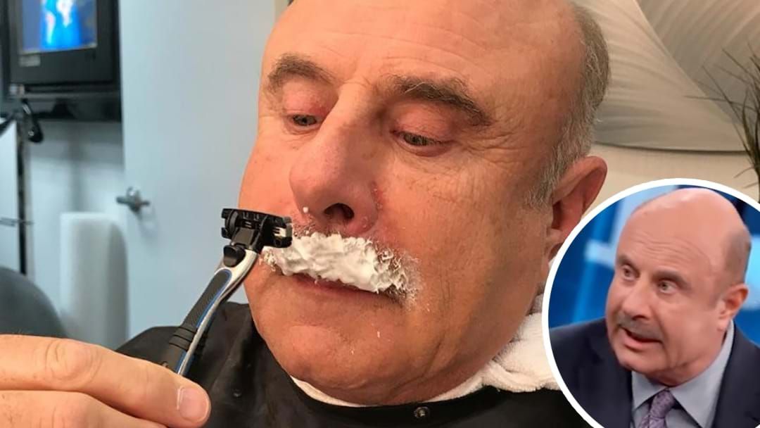 Article heading image for Dr. Phil ‘Shaved’ Off His Moustache And We Feel Weird