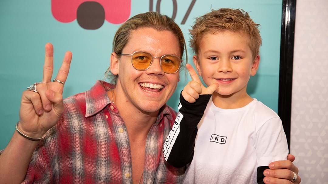 Article heading image for Conrad Sewell Surprises His Youngest Fan Thanks To Bec & Cosi