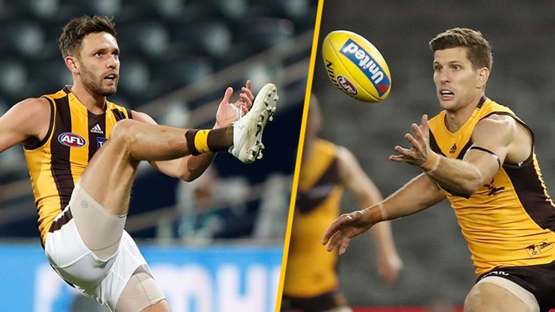 Article heading image for Jay Clark And Joey Montagna On The Players Hawthorn Could Consider Trading To Accelerate A Rebuild