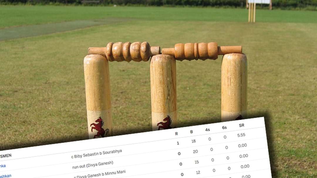 Article heading image for An Indian Under-19 Team Was Bowled Out For 2 In A One Day Comp