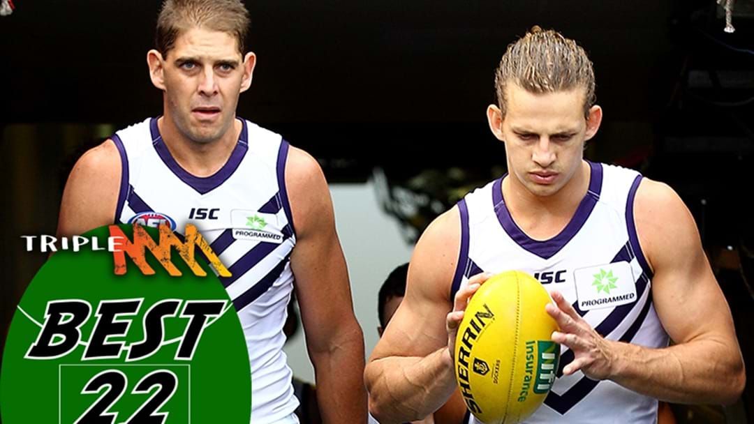 Article heading image for Fremantle's Best 22 For 2017
