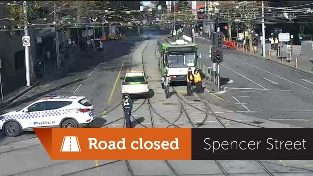 Article heading image for Spencer Street Closed Due To Crane Malfunction, Could Affect Evening Peak Hour