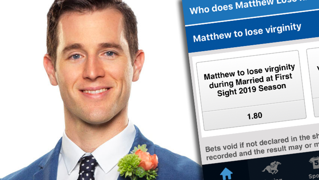 Article heading image for A Market Has Opened On Whether MAFS' Matthew Will Lose His Virginity