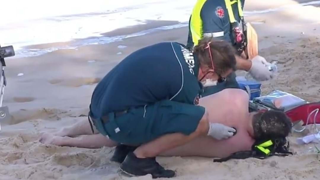 Article heading image for A Man Has Died After Being Pulled From The Surf On The Gold Coast 