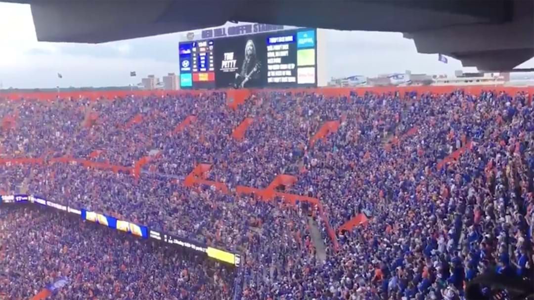 Article heading image for College Football Crowd Belts Out An Epic Rendition Of 'I Won't Back Down' 