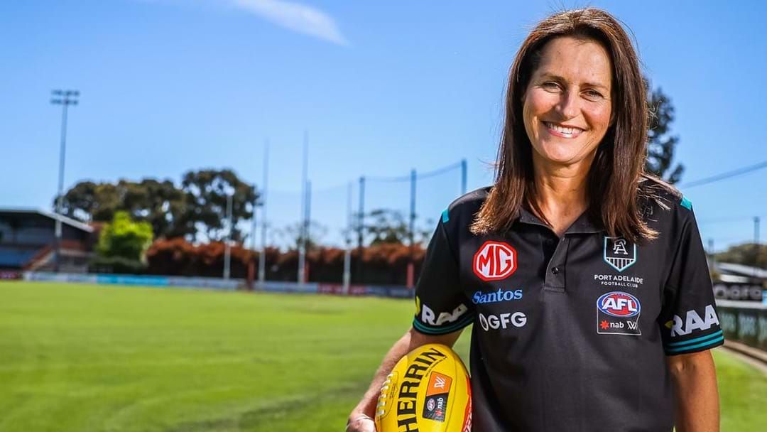 Article heading image for Hockey Great Juliet Haslam Named Port Adelaide AFLW Head Of Footy