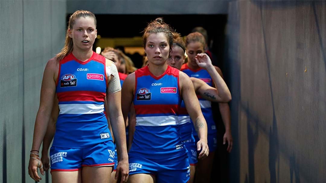Article heading image for Western Bulldogs AFLW Team Remakes The Club Song