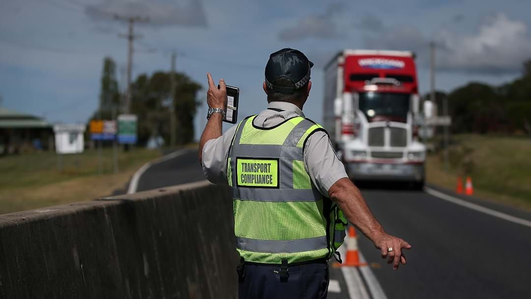 Article heading image for Crackdown On Truck Drivers Entering Through Queensland Border