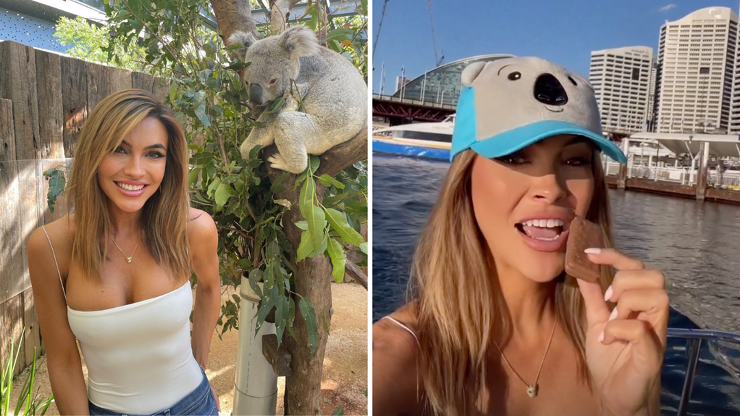 Article heading image for From Koalas To Tim Tams: Chrishell Stause Is In Australia With G Flip!