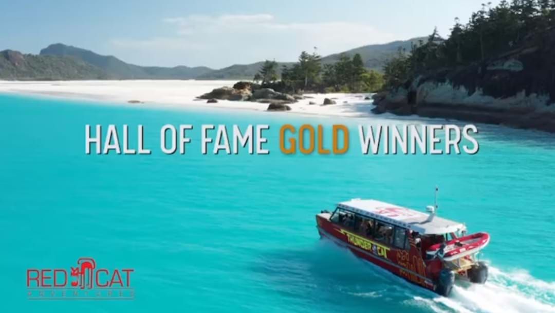 Article heading image for Red Cat Adventures Wins Gold At Tourism Awards And Now Are Hall Of Fame'rs!