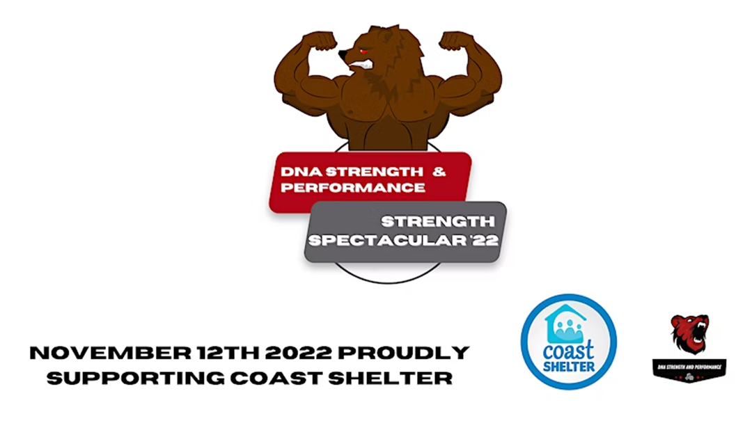 Article heading image for DNA Strength & Performance Support Coast Shelter