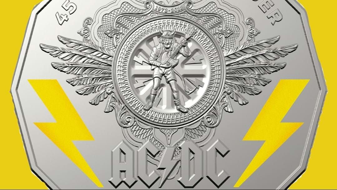 Article heading image for Have A Look At The Limited Edition AC/DC Coins
