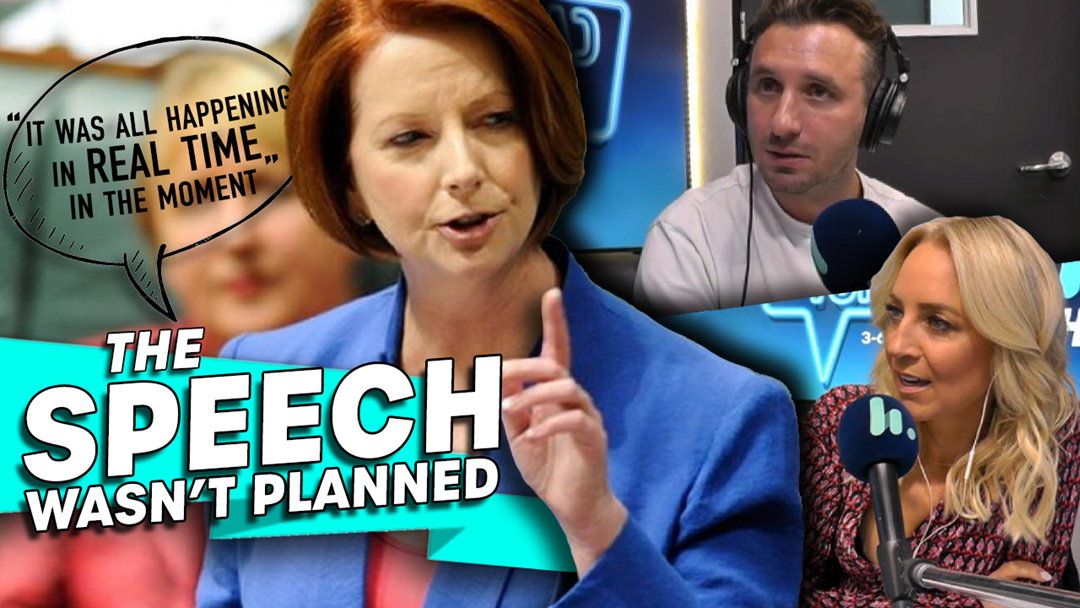 Article heading image for Julia Gillard Reveals Her Misogyny Speech Was Never Planned