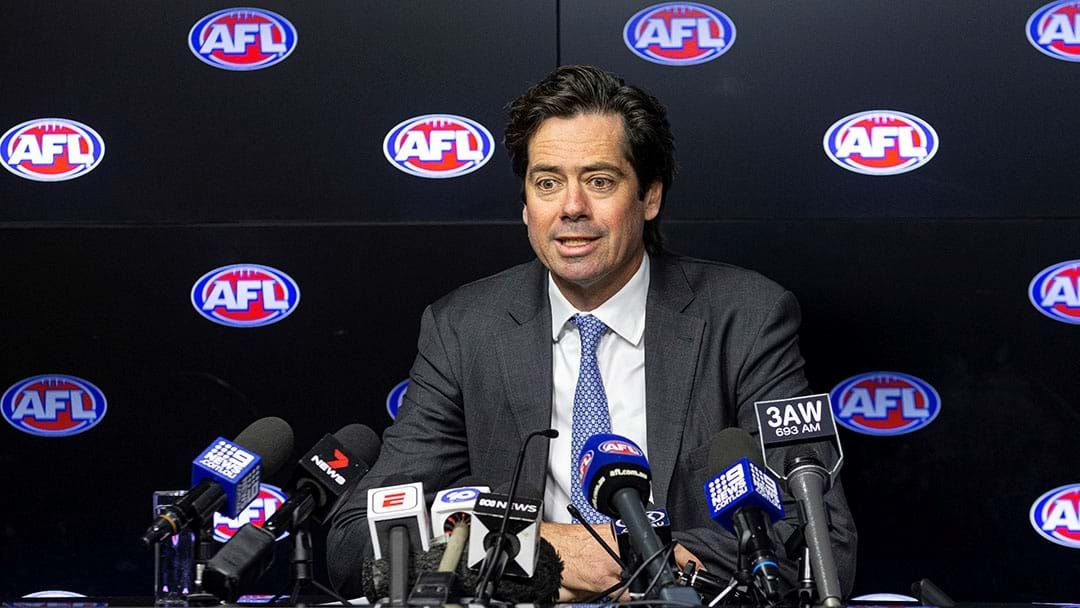Article heading image for Gil McLachlan Says There Has Been “No Discussions About Cracking Down” On Fan Behaviour