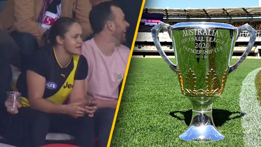 Article heading image for Tom Browne Says That Ash Barty Will Present The Premiership Cup If Richmond Win