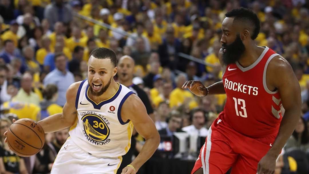 Article heading image for Curry, Warriors Rout Rockets
