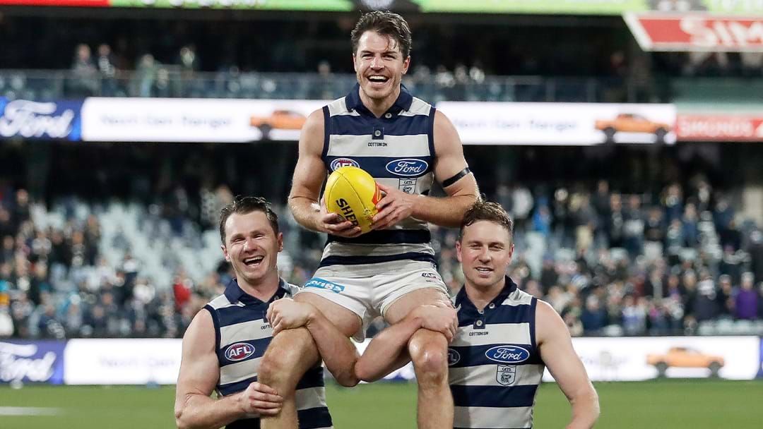 Article heading image for Isaac Smith Says He's Enjoying Football Again At Geelong