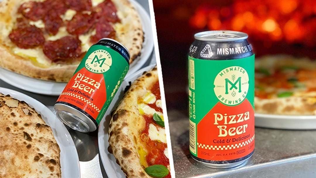 Article heading image for Calling All Carb Lovers, This Aussie Brewery Is Currently Slinging Pizza Flavoured Beer 