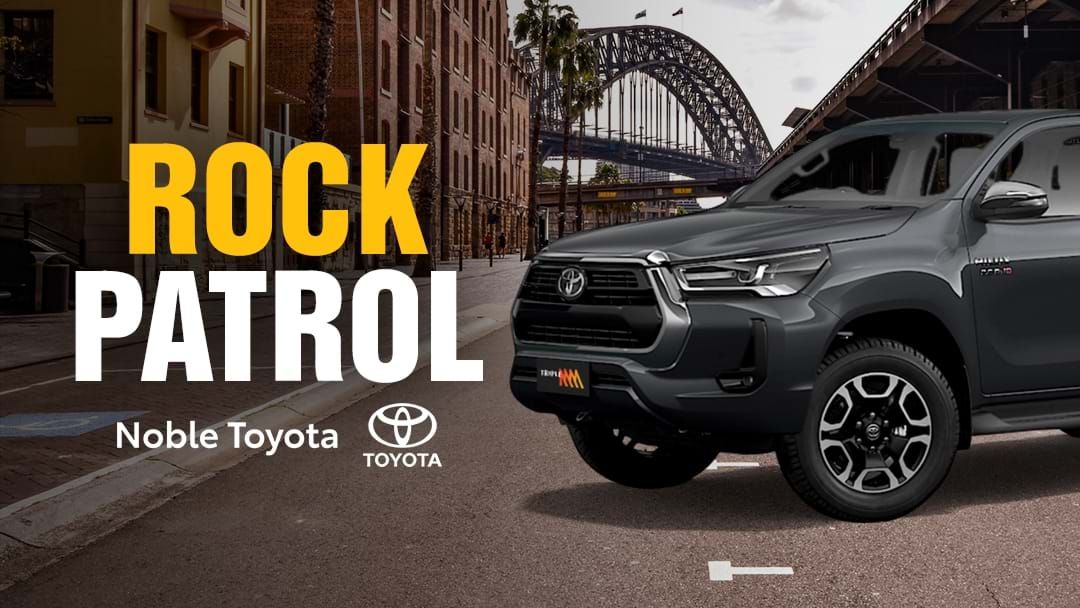  Competition heading image for The Rock Patrol Is Hitting The Streets of Sydney!
