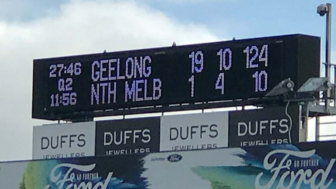 Article heading image for Geelong Absolutely Smashed North Melbourne In The VFL Today