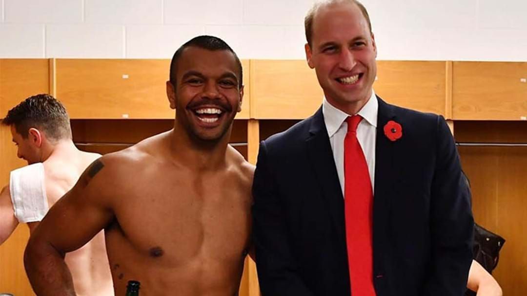 Article heading image for Kurtley Beale Talks About 'That' Photo With Prince William