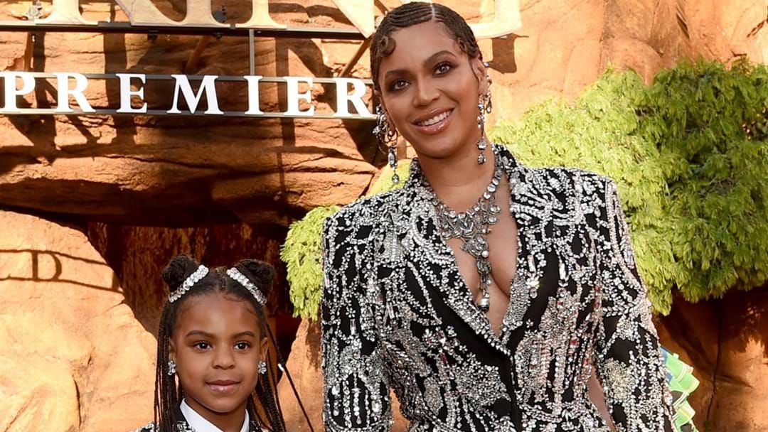 Article heading image for Beyoncé Walked ‘The Lion King’ Premiere Red Carpet With Blue Ivy! 