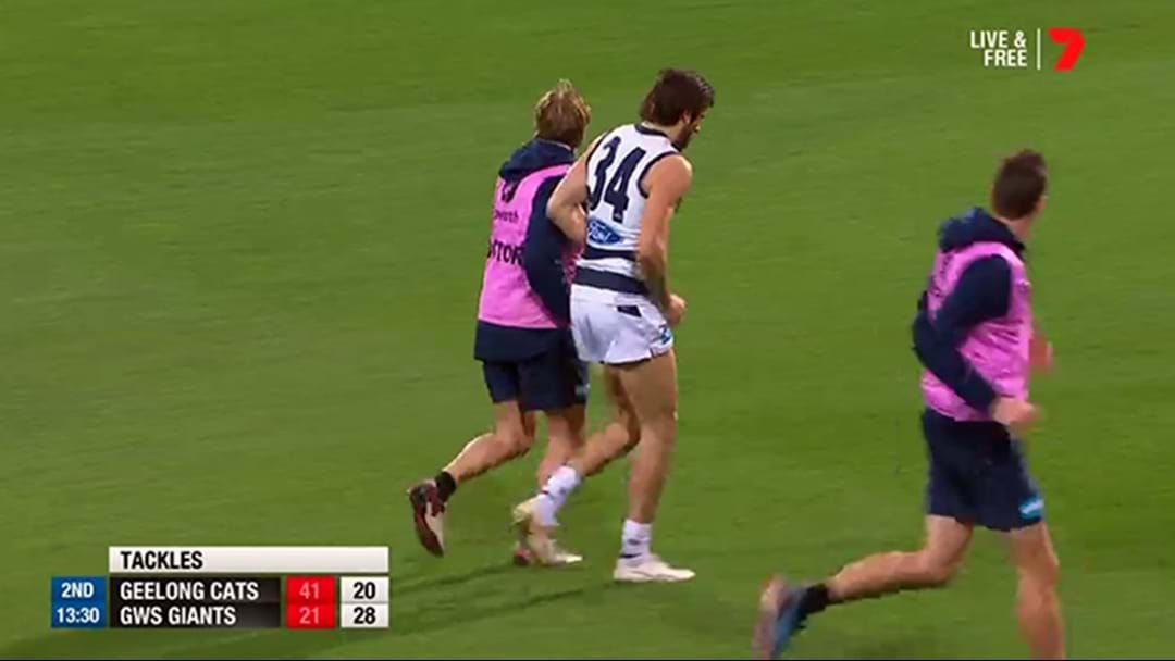 Article heading image for Lower Leg Injury For Geelong Forward James Parsons