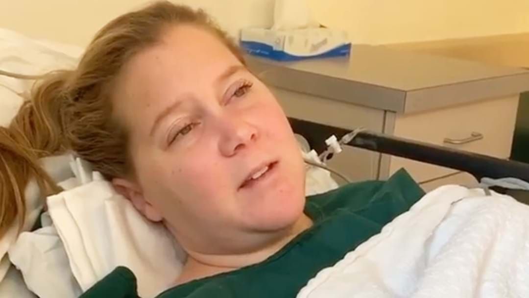 Article heading image for Please Enjoy A Doped Up Amy Schumer Being Hilarious After A Medical Procedure