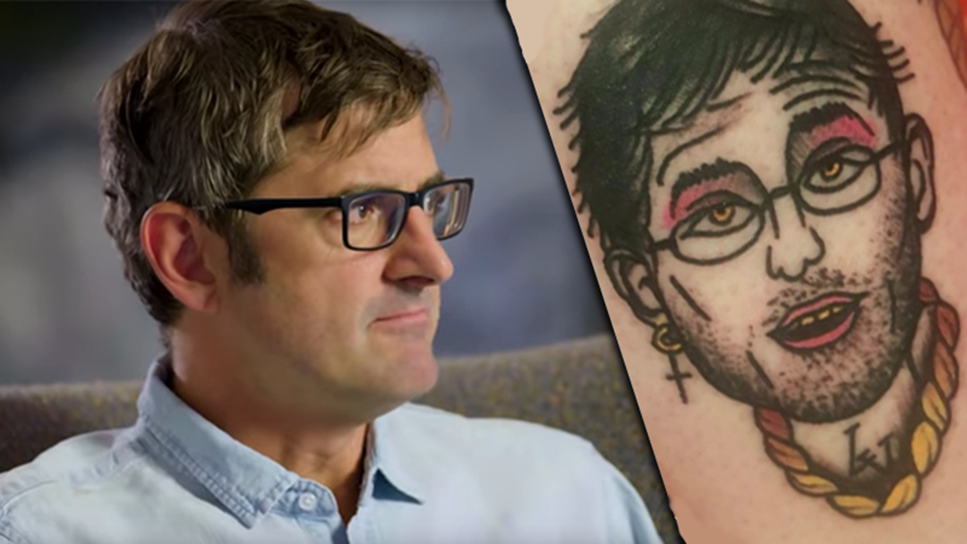 Article heading image for Someone's Got A Louis Theroux Tattoo And It Looks Like A Drugged Up Harry Potter