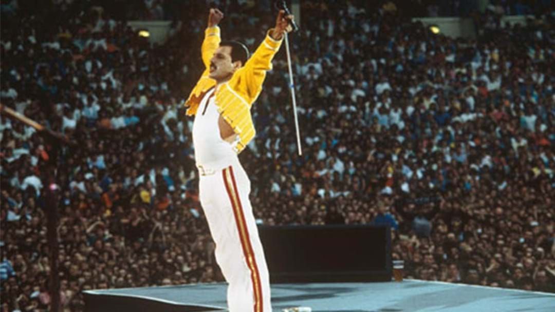 Article heading image for When Freddie Mercury Had 100,000 People In The Palm Of His Hand