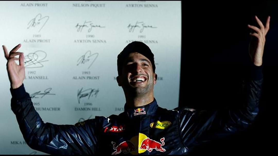 Article heading image for Daniel Ricciardo Lets One Rip And His Rival Cried