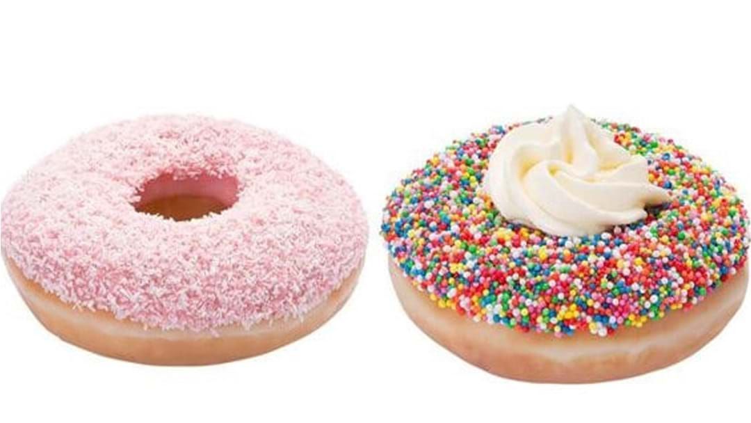 Article heading image for Fairy Bread & Finger Bun Krispy Kreme Doughnuts Now Exist