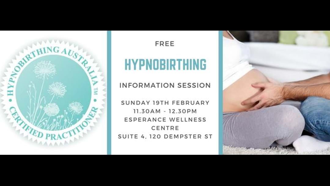 Article heading image for Hypnobirthing Info Session