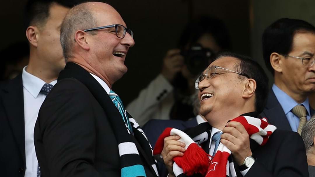 Article heading image for Port Adelaide Claim To Have Sold Out China Game