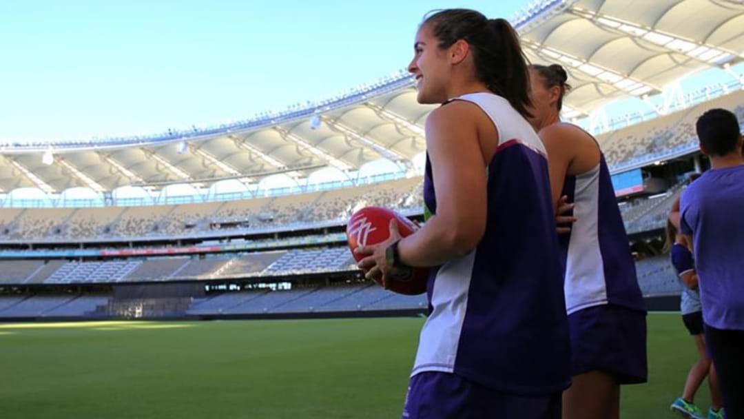 Article heading image for Fremantle's Expecting As Much As 50,000 To Show Up To Their Opening AFLW Game