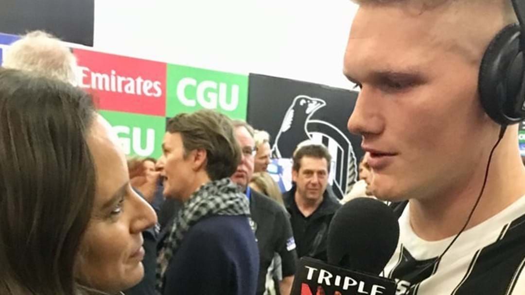 Article heading image for Adam Treloar's Emotional Chat With Triple M After Making A Grand Final