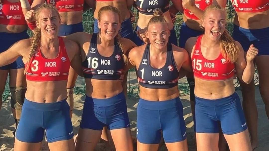 Article heading image for Norway's Beach Handball Team Fined A Ridiculous Amount Of Money For... Wearing Shorts?!