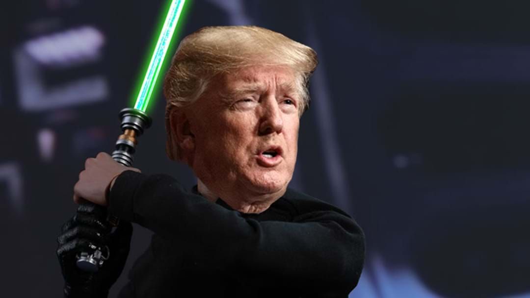 Article heading image for Donald Trump Suggests Space Force - Explains It's "Just Like The Air Force Only In Space"