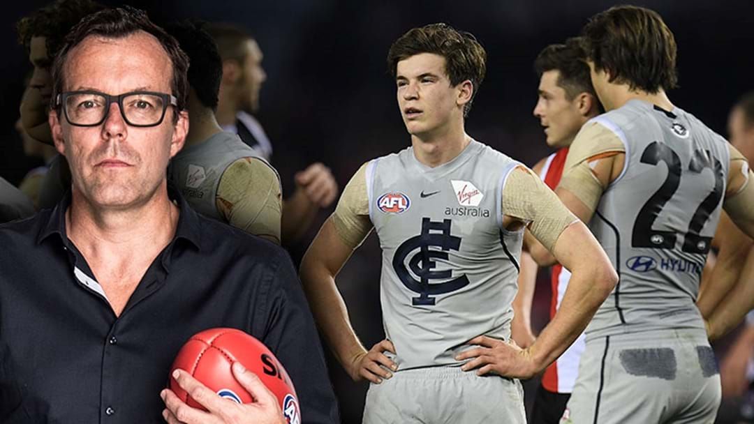 Article heading image for Damian Barrett Says That Carlton Will Need A Priority Pick At The End Of This Year