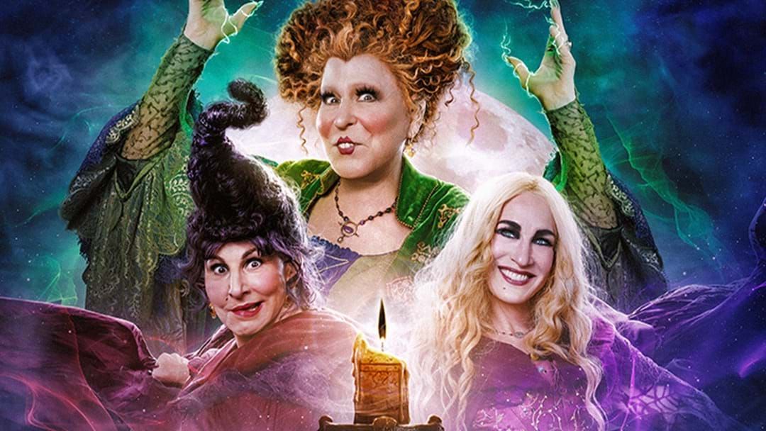 Article heading image for The Sanderson Sisters Take Flight In First Official Clip From 'Hocus Pocus 2'