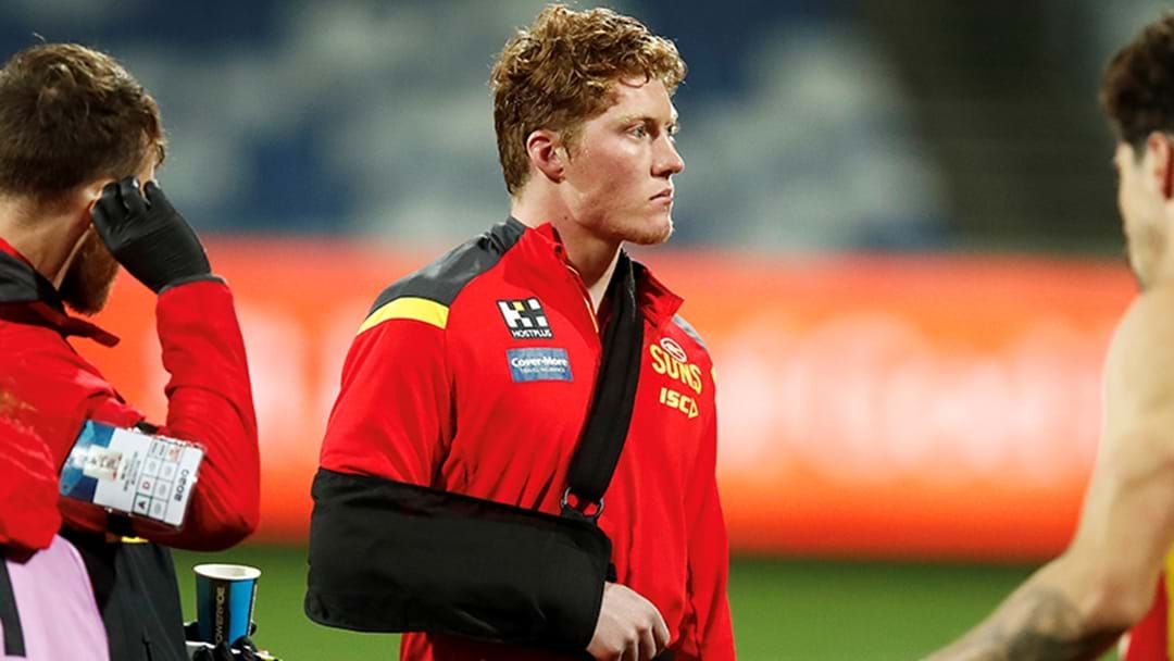 Article heading image for Gold Coast Confirm Matt Rowell Will Be Sent In For Shoulder Surgery