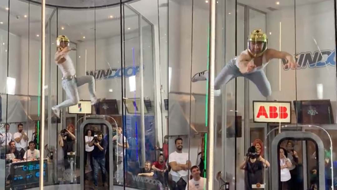 Article heading image for This Bloke Dancing To Queen In A Wind Tunnel Is, Pardon The Pun, Mind Blowing