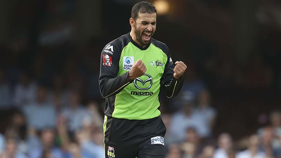 Article heading image for Fawad Ahmed Just Ripped The Sydney Sixers To Shreds In The Big Bash