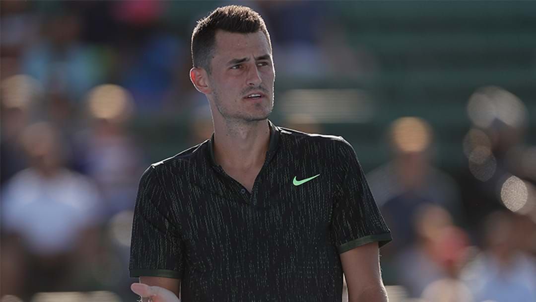 Article heading image for "All I Do Is Count My Millions" Says Tomic After Failing To Make The Australian Open