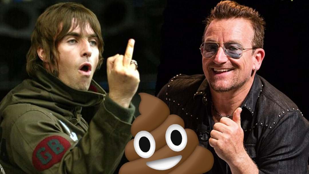 Article heading image for “I’d rather eat my own shit”: Liam Gallagher on listening to U2